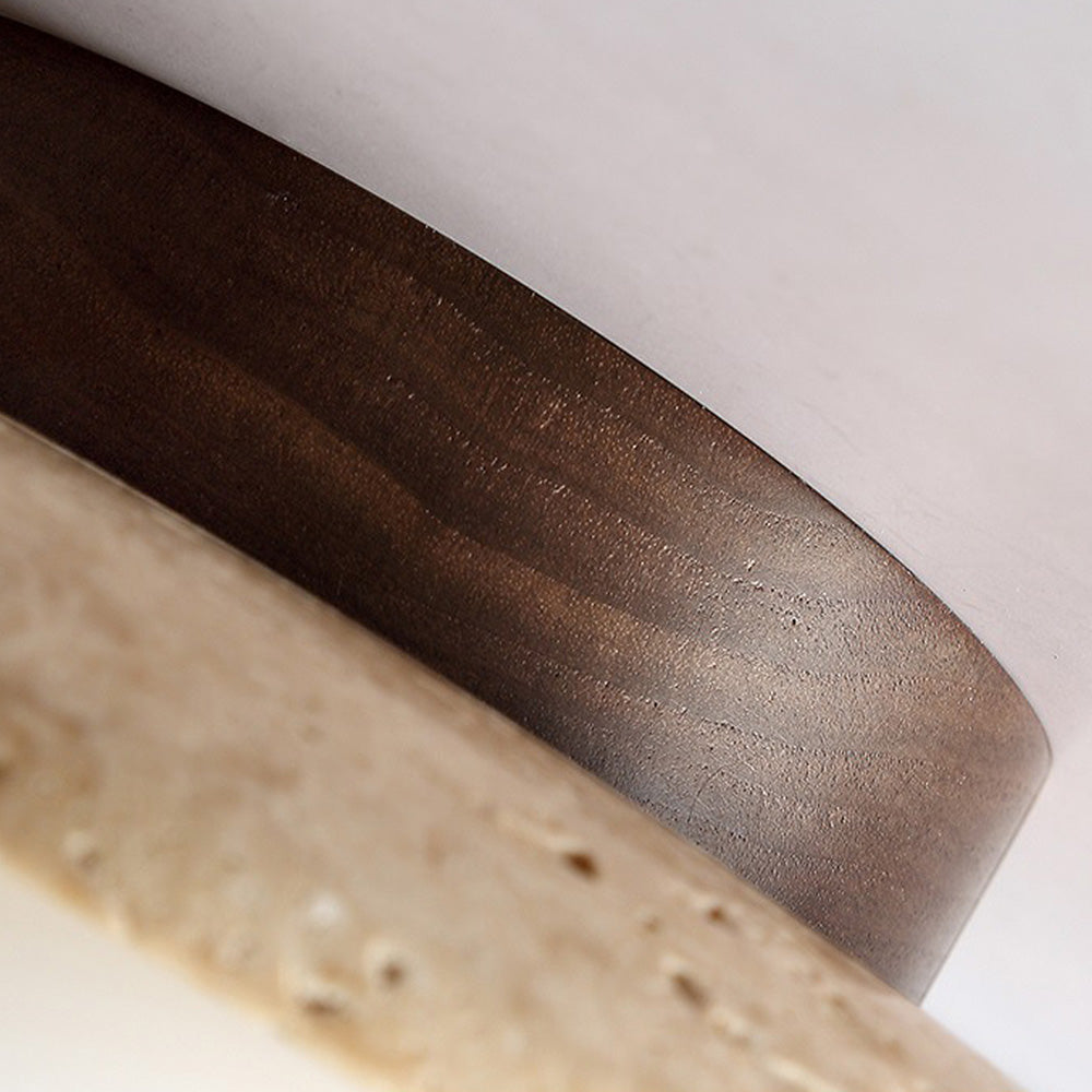 Skorter | Industrial Modern Beige Stone Wall Lamp