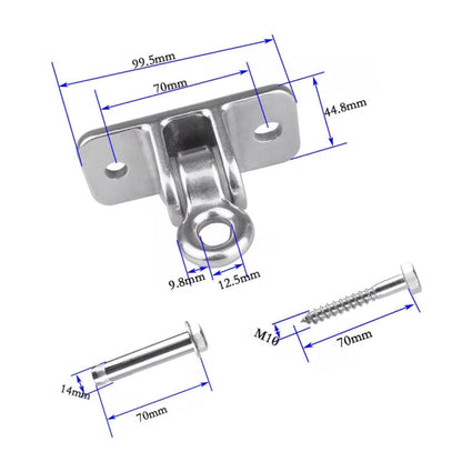 Skorter | 304 Stainless Steel Sandbag Buckle Ring Swing Fixed Holder, Luxury Version