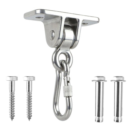 Skorter | 304 Stainless Steel Sandbag Buckle Ring Swing Fixed Holder, with Nut Carabiner