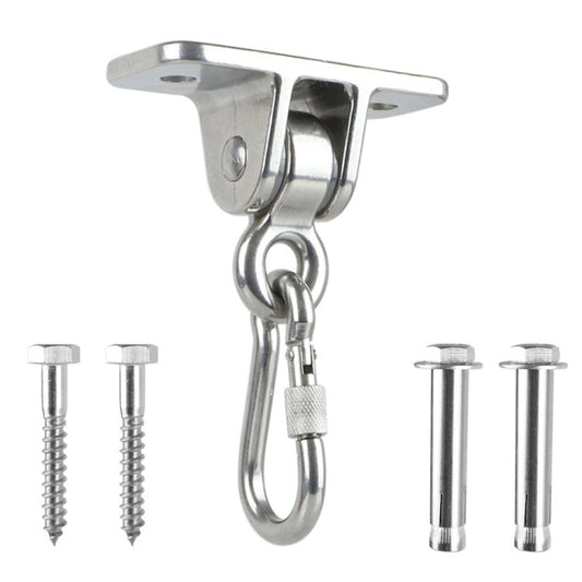 Skorter | 304 Stainless Steel Sandbag Buckle Ring Swing Fixed Holder, with Nut Carabiner