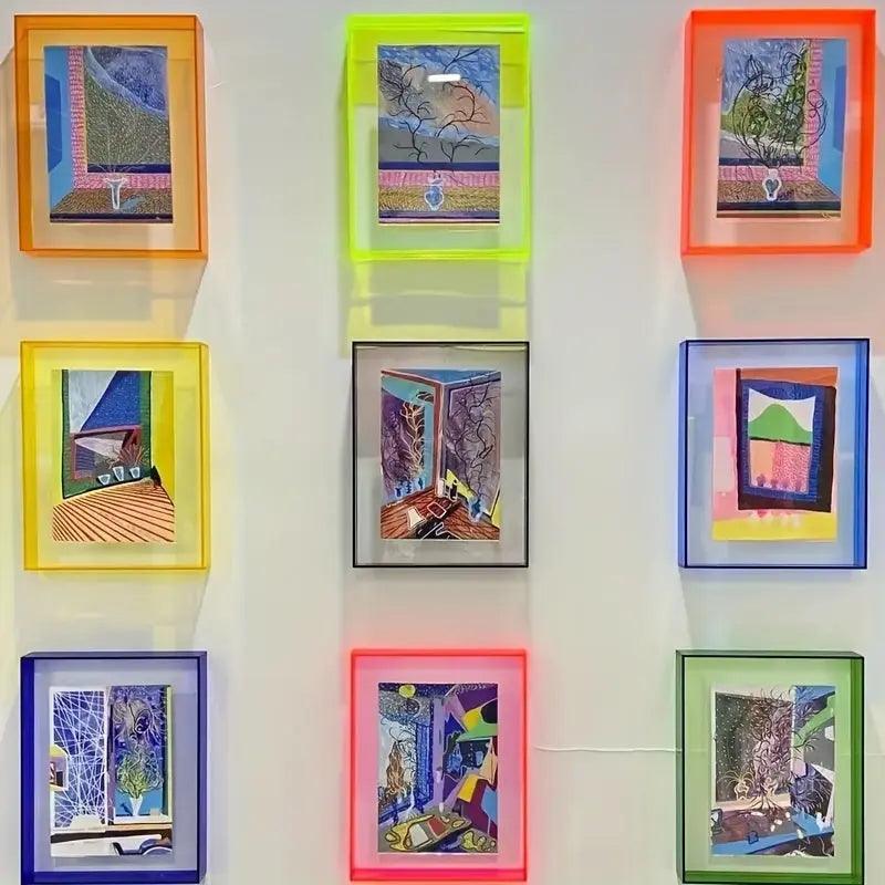 Skorter | AuraFrame - Transparent Neon Light Photo Frame