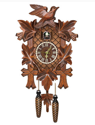 Skorter | Vogelzang Nostalgic Cuckoo Clock – Wall Clock with Authentic Sound