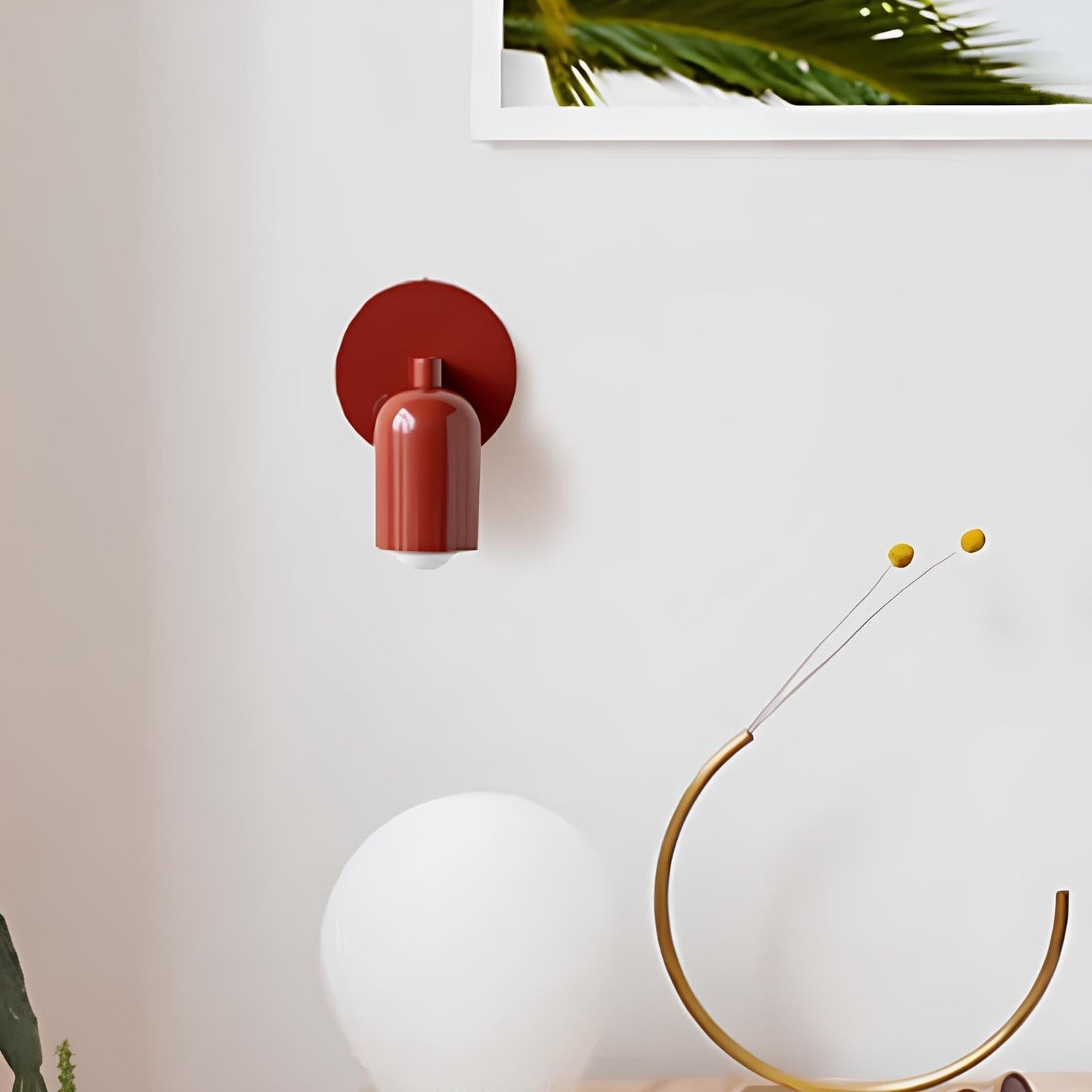 Skorter | Modern Indoor Wall Lamp with Glass Shade – Minimalist Design
