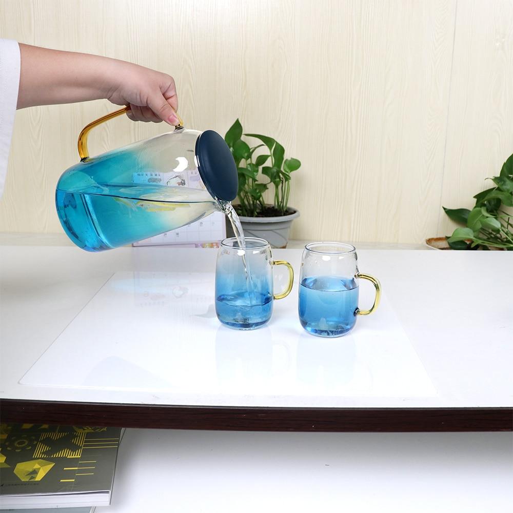 Skorter | Blue Ombre Glass Jug Set