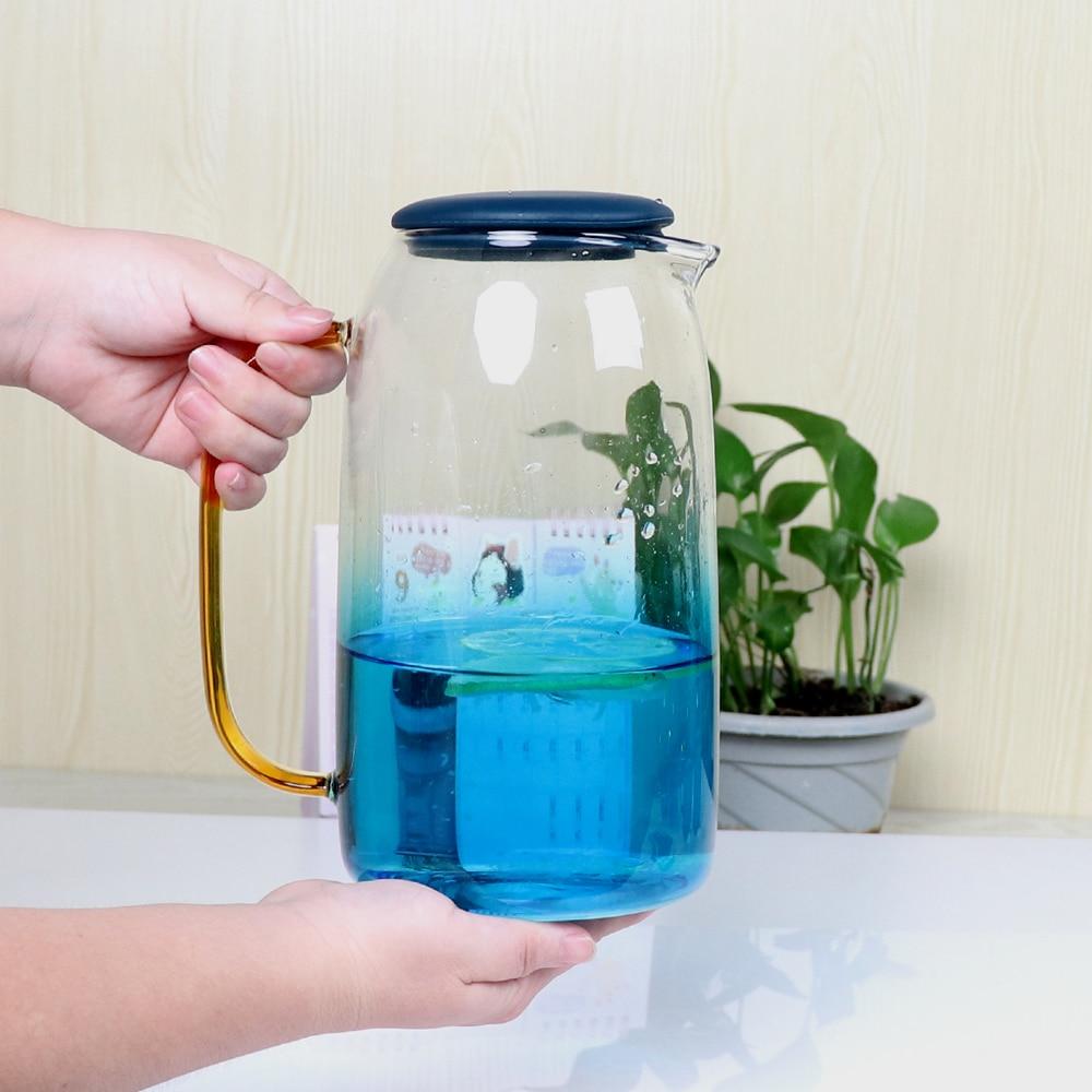 Skorter | Blue Ombre Glass Jug Set
