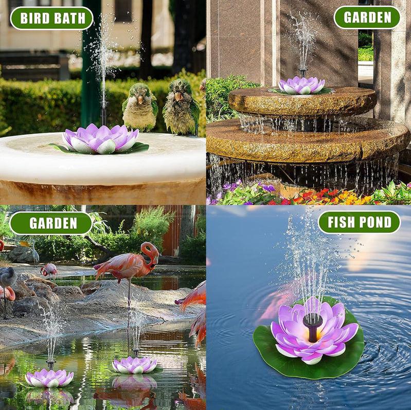 Skorter | Waterlily solar fountain kit