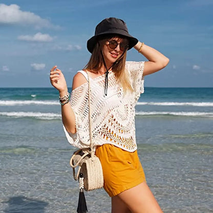 Skorter | Brisa | Waterproof foldable Bucket Hat | SPF 50+ wide brim sun hat | Safe in the sun