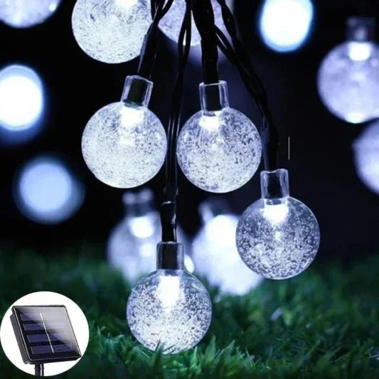 Skorter | SolarGlow – Solar Lantern Light String for Outdoors – Colorful LED Lanterns for Garden & Terrace