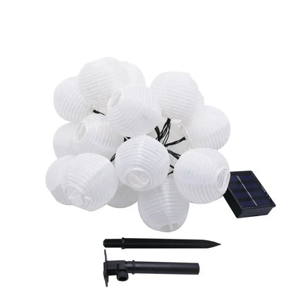 Skorter | SunShade Solar Lantern String Lights – Weatherproof Outdoor LED Decoration