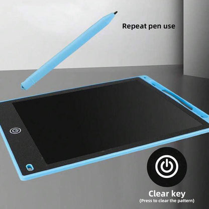 Skorter | 12-inch LCD writing tablet - erasable doodle board for kids, reusable learning notebook