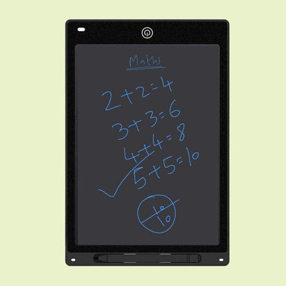 Skorter | 12-inch LCD writing tablet - erasable doodle board for kids, reusable learning notebook