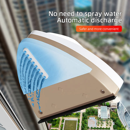 Skorter | Dubbelskiktad fönsterputsare med automatisk vattenutlopp