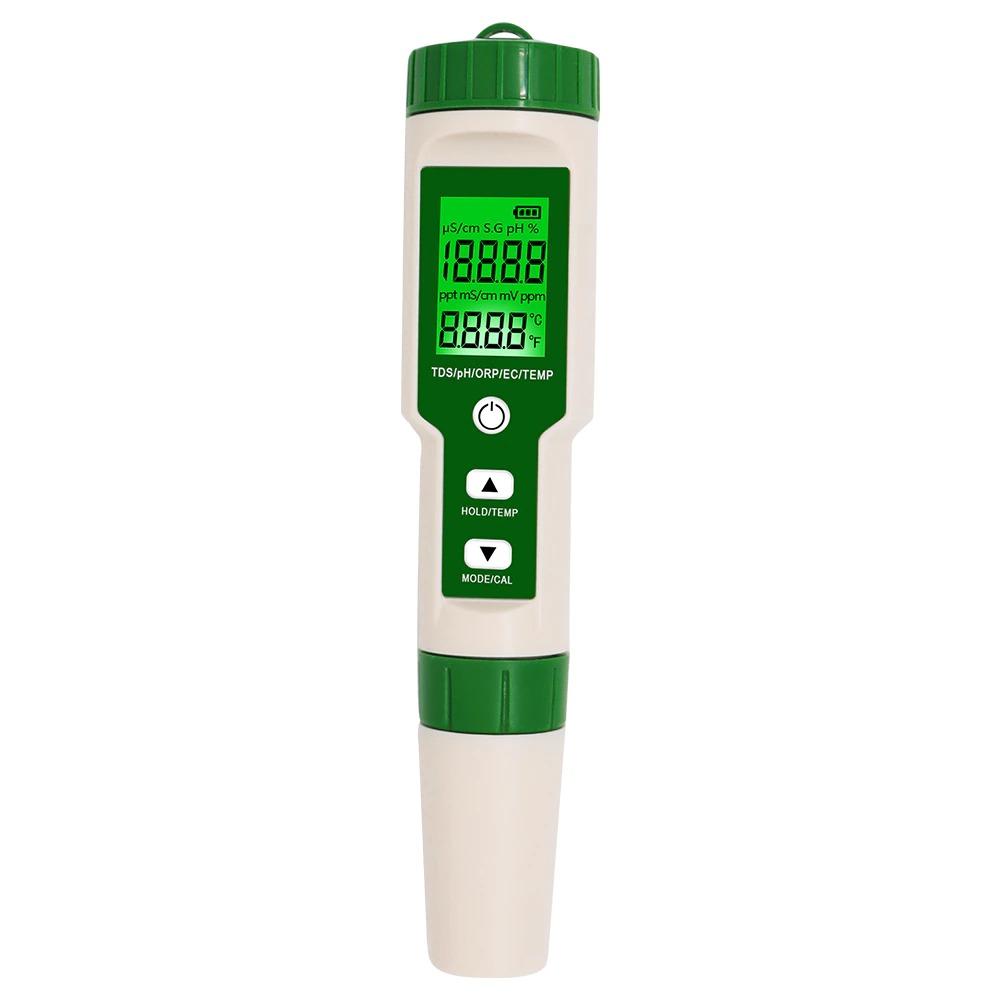 Skorter | Digital PH Meter Multifunction 5 in 1 PH/TDS/EC/ORP/Temperature Meter