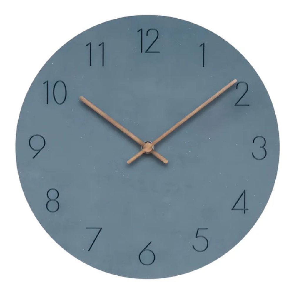 Skorter | Modern Silent Wooden Wall Clock – Minimalist Design