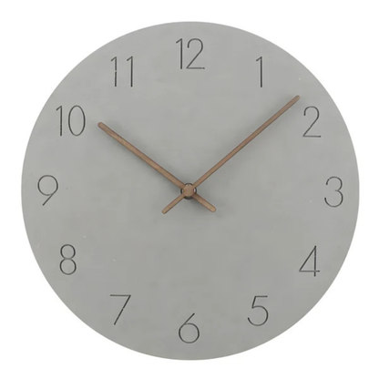 Skorter | Modern Silent Wooden Wall Clock – Minimalist Design