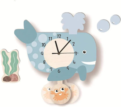 Skorter | Children's Pendant Clock with Animal Patterns
