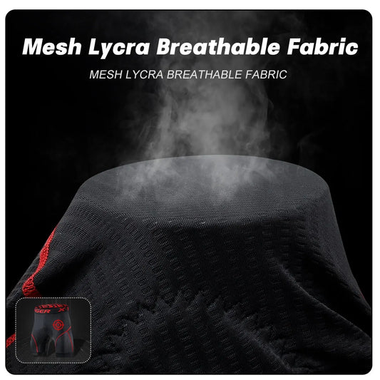 Skorter | Breathable Mesh Cycling Shorts with Gel Padding | Shockproof Cycling Shorts for Men