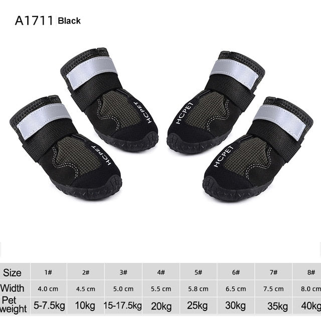 Skorter | Waterproof reflective dog shoes