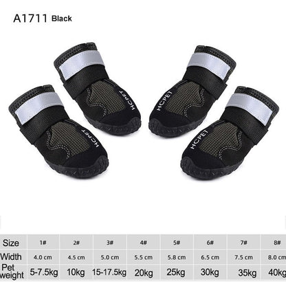 Skorter | Waterproof reflective dog shoes