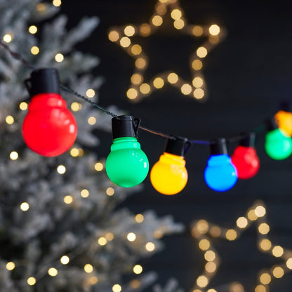 Skorter | 30 LED Fiesta Party String Lights multicolored