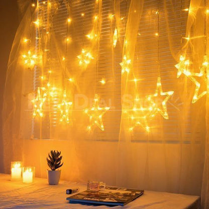 Skorter | XMAS LED Star Curtain Lights