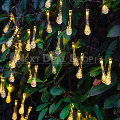 Skorter | XMAS Solar Powered Raindrop Light String