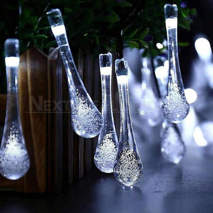Skorter | XMAS Solar Powered Raindrop Light String