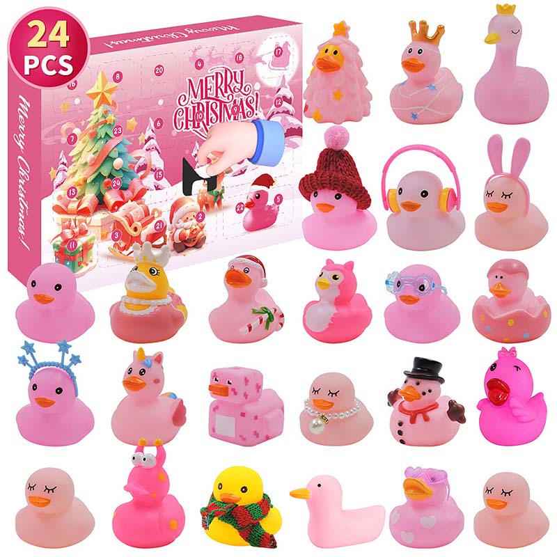 Skorter | 24 Piece Christmas Rubber Duck Advent Calendar