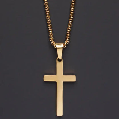 Skorter | Classic Cross Men's Necklace