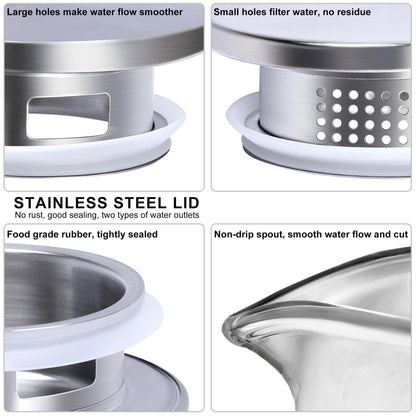 Skorter | Cylindrical heat-resistant glass jug