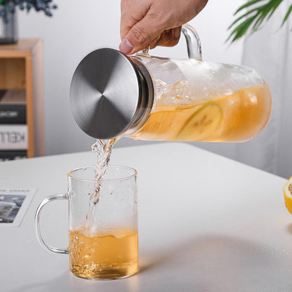 Skorter | Cylindrical heat-resistant glass jug