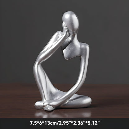 Skorter | Abstract Thinker Sculpture Home Decor