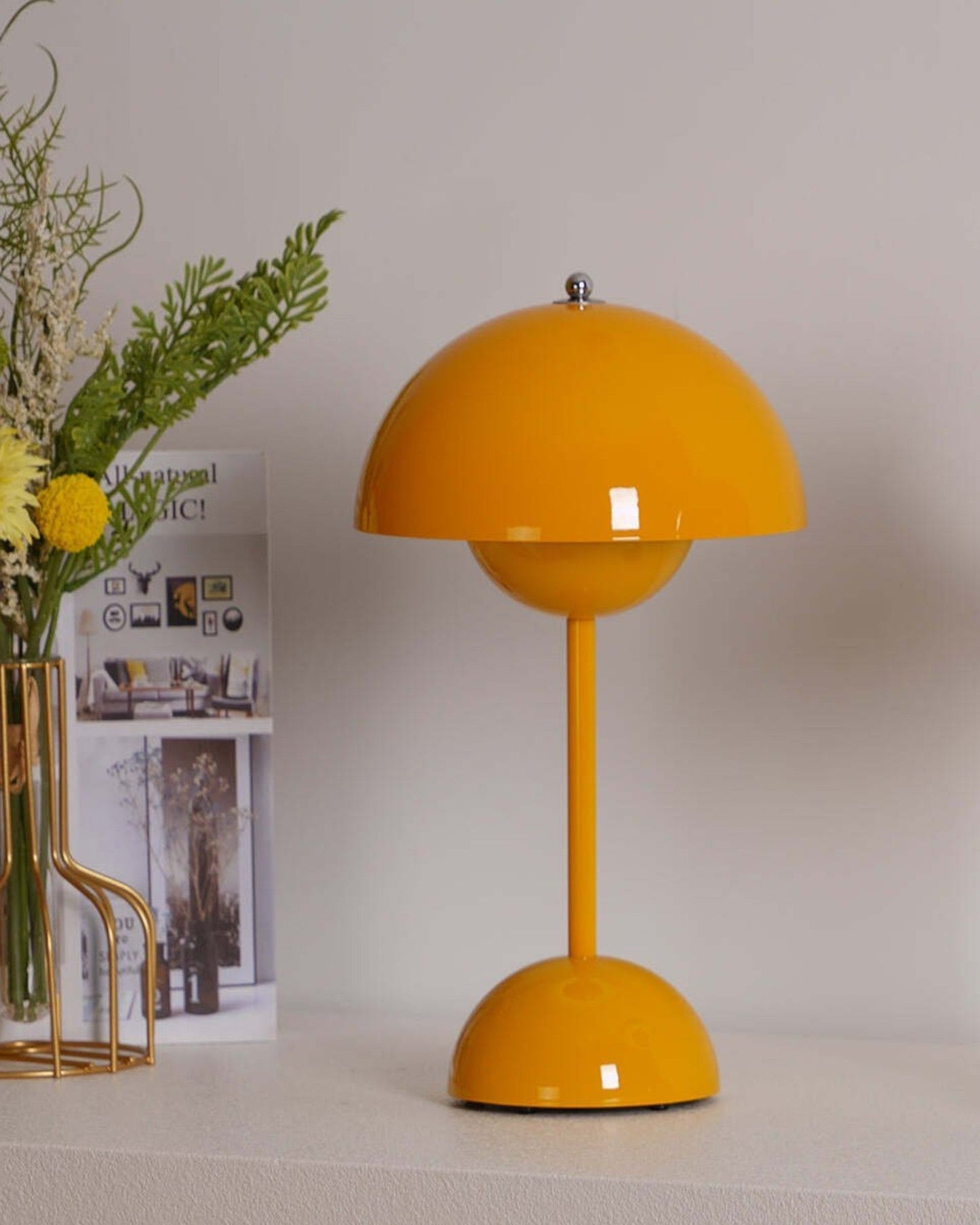 Skorter | NordLight – LED Table Lamp Scandinavian Design, dimmable and sustainable in metal