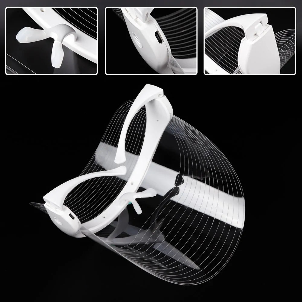 Skorter | 3 Colors LED Light Anti-Aging Therapy Face Mask