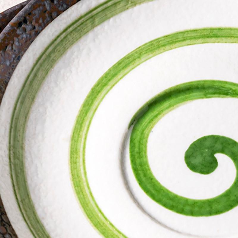 Skorter | 2-piece Set Stoneware Matcha Tea Cup and Plate