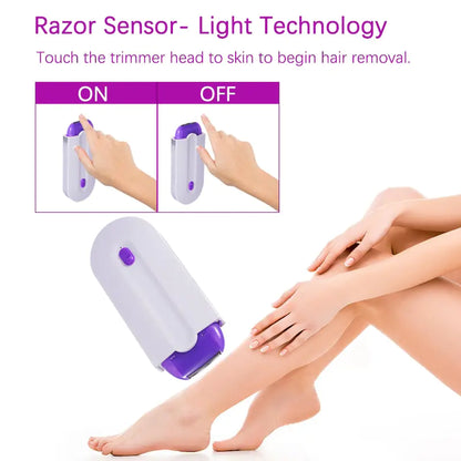Skorter | Annoying unwanted body hair! Well, here is the answer. The pain-free hair removal laser kit