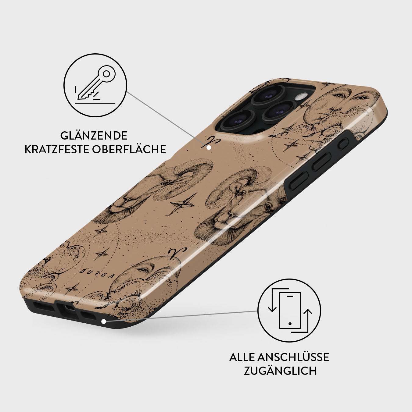 Skorter | Aries - iPhone 15 Pro Case