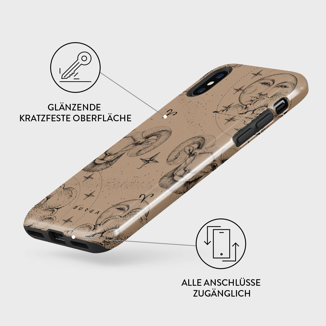 Skorter | Aries - iPhone X / XS case