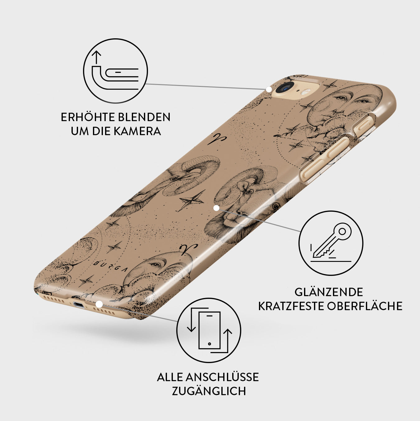 Skorter | Aries - iPhone SE (2022) Case