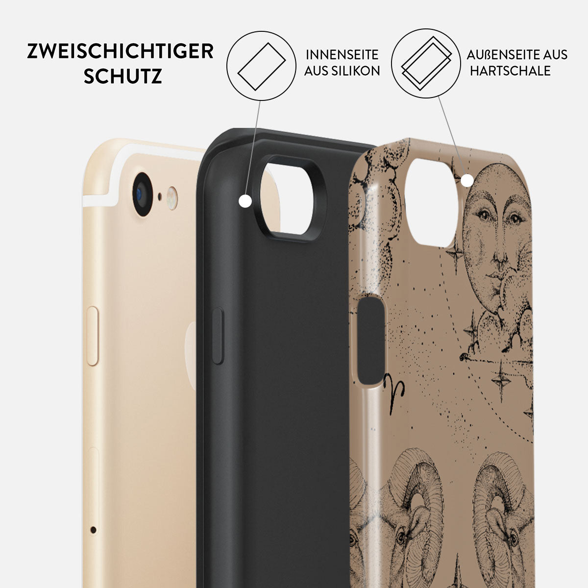 Skorter | Aries - iPhone SE (2020) Case