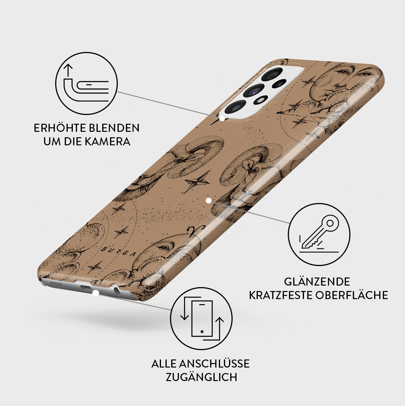 Skorter | Aries - Samsung Galaxy A72 4G / 5G case