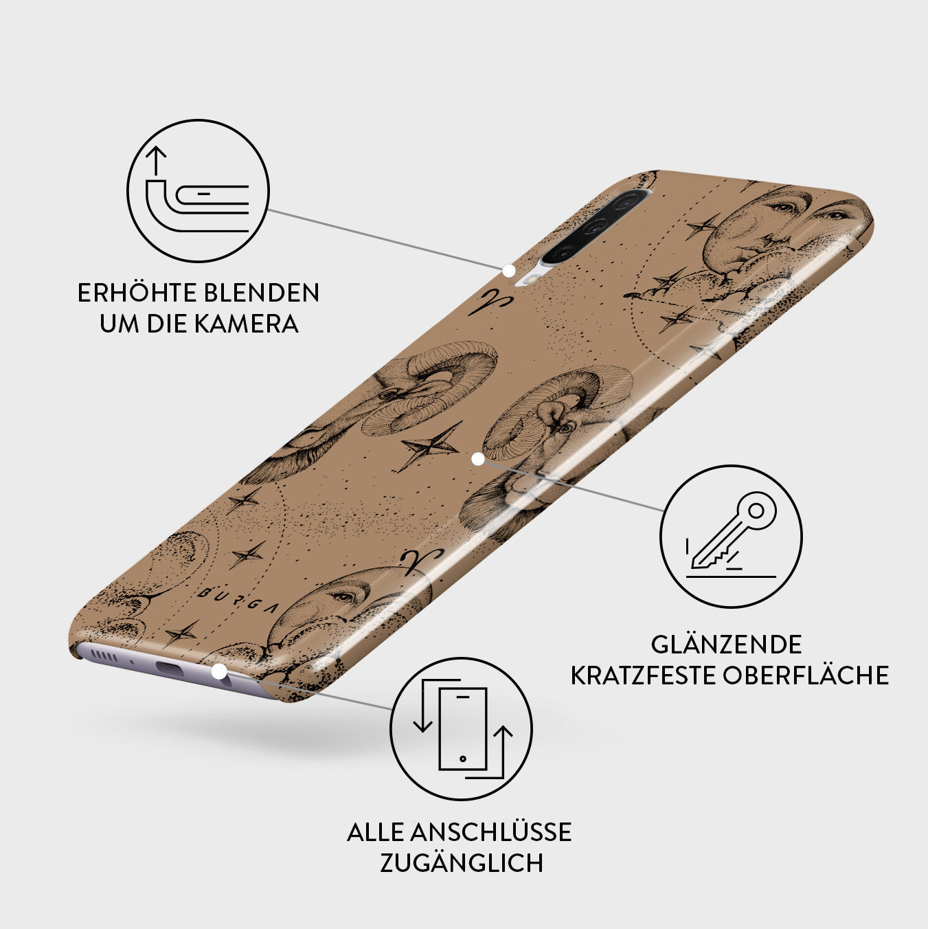 Skorter | Aries - Samsung Galaxy A70 case