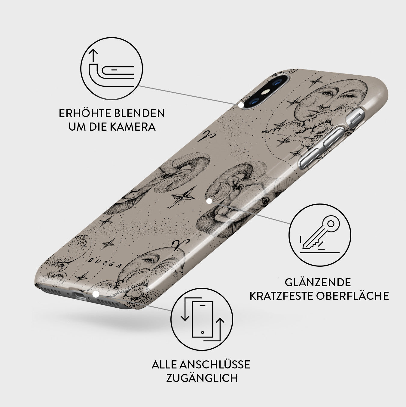 Skorter | Aries - iPhone X / XS case
