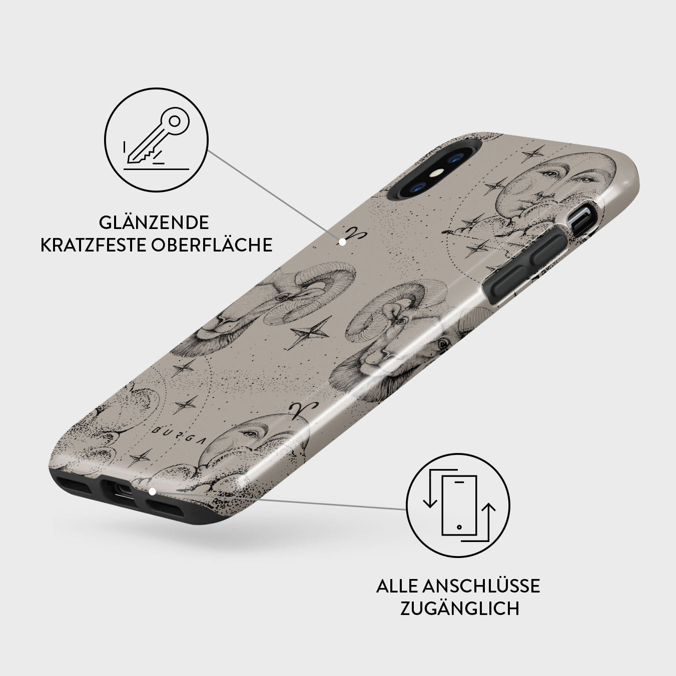 Skorter | Aries - iPhone XS Max case