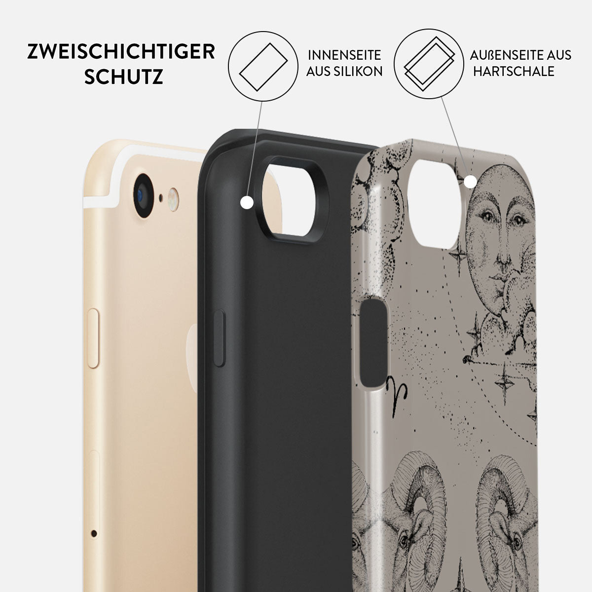 Skorter | Aries - iPhone SE (2020) Case