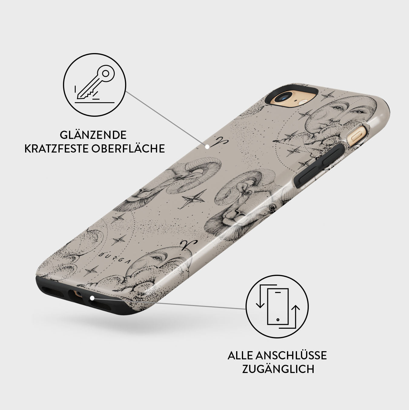 Skorter | Aries - iPhone SE (2020) Case
