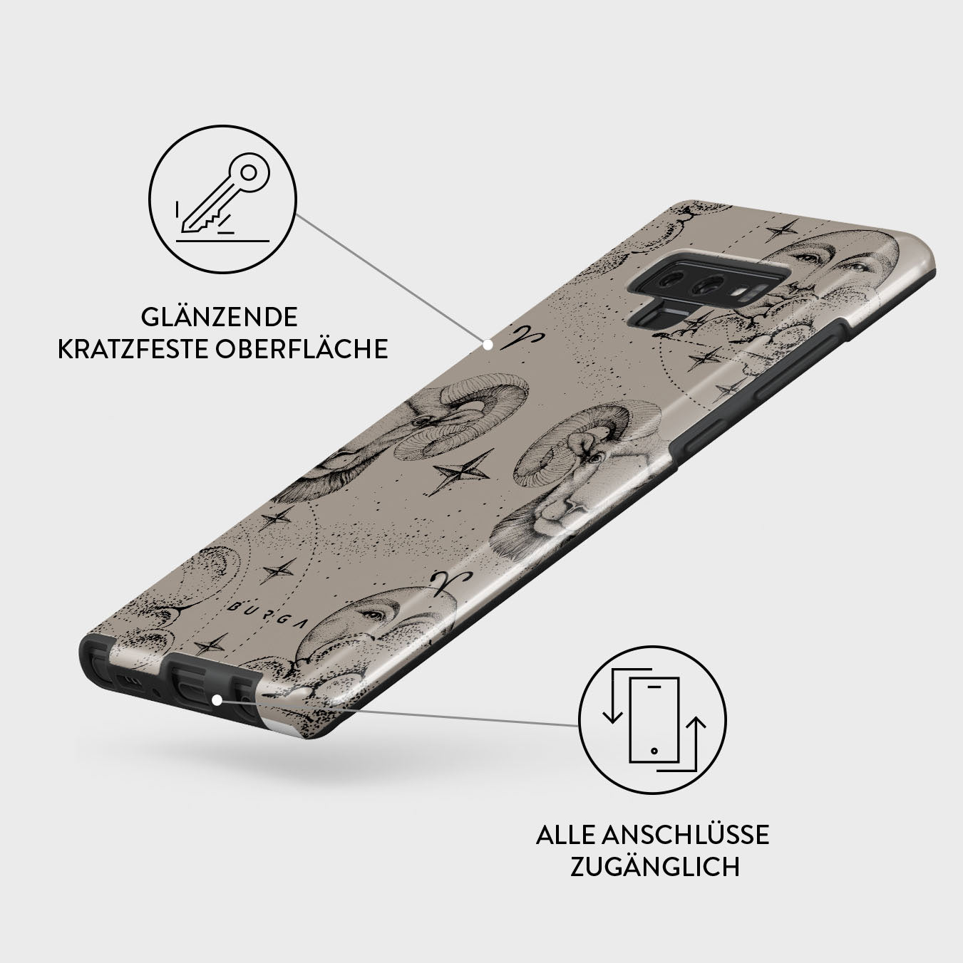 Skorter | Aries - Samsung Galaxy Note 9 case