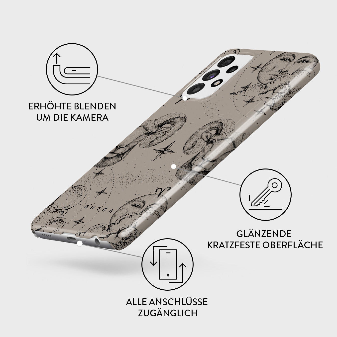 Skorter | Aries - Samsung Galaxy A72 4G / 5G case