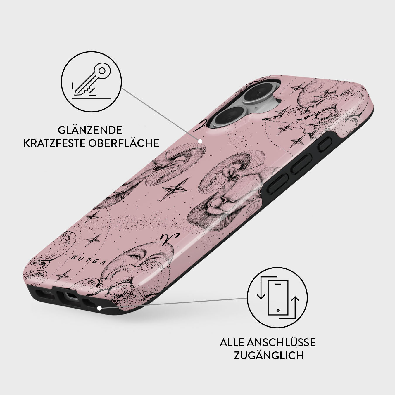 Skorter | Aries - iPhone 16 Plus case