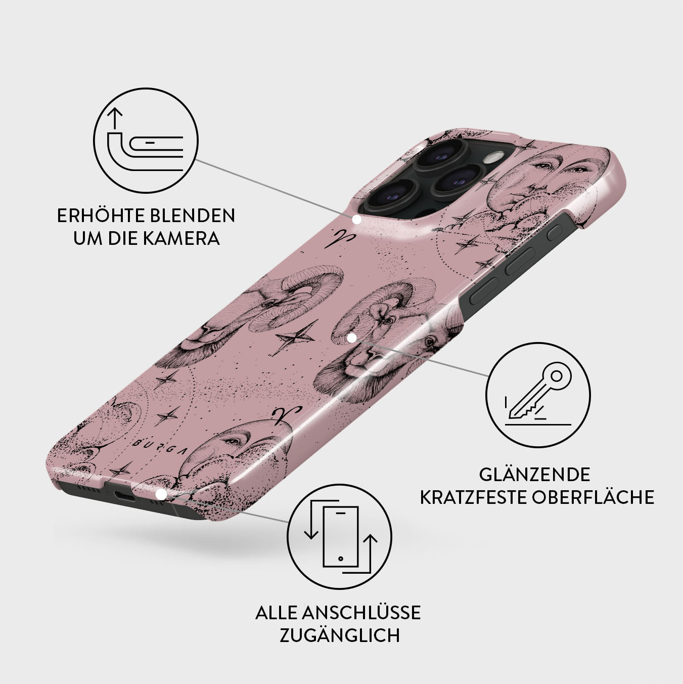 Skorter | Aries - iPhone 15 Pro Case